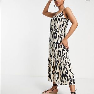 Leopard maxi dress